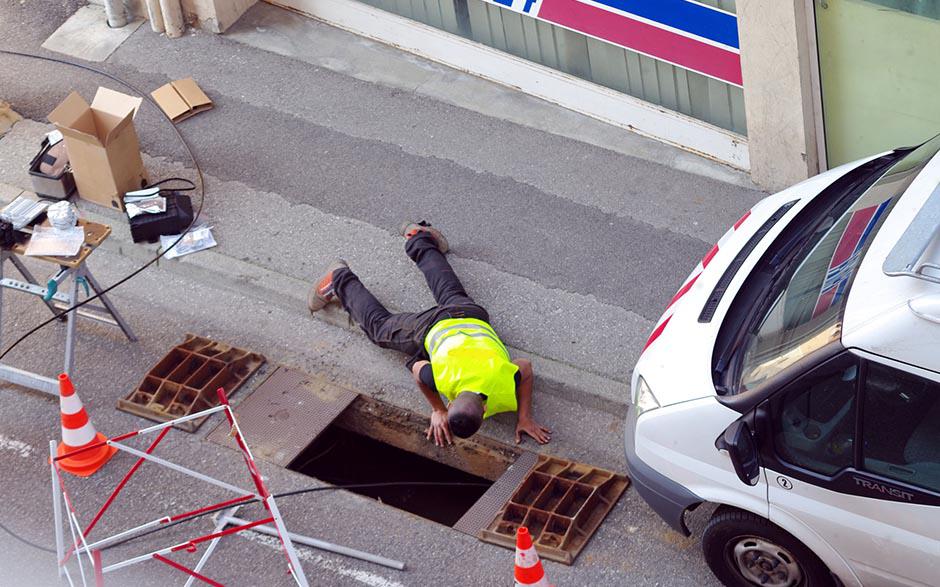 assainissement canalisation Villemareuil